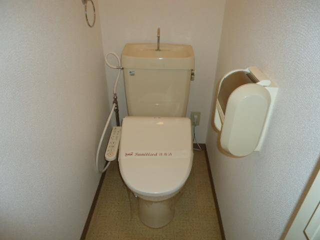メゾンエクセルのトイレ|シャワー付トイレ