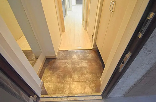 スプランディッド新大阪キャトルの玄関