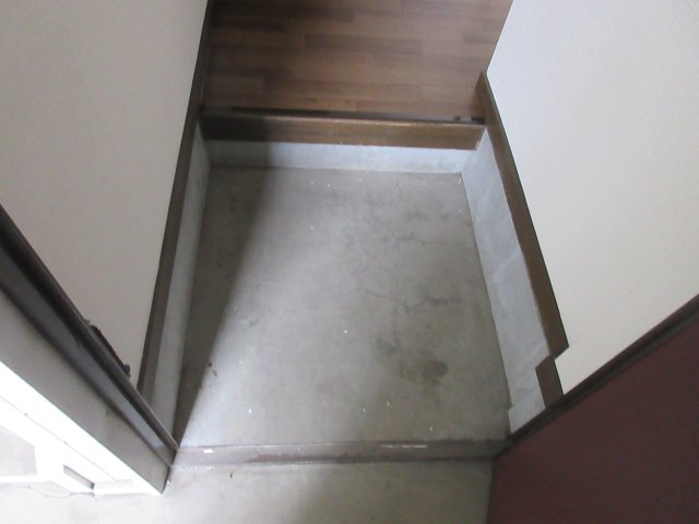 シェルメゾンAの玄関