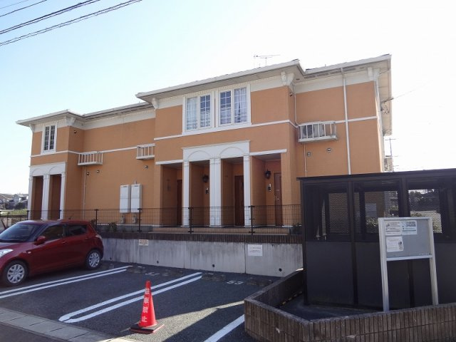 菊池郡菊陽町花立１丁目のアパートの外観|外観です
