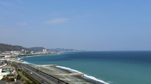 北東バルコニーからの眺望