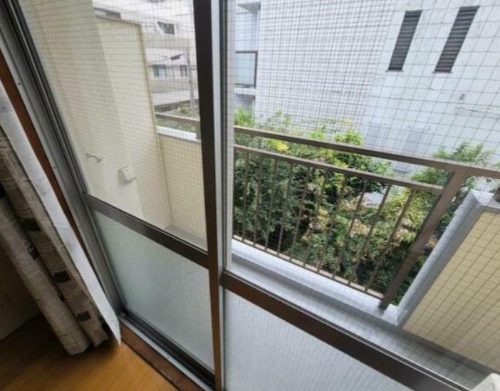 小野寺コーポのバルコニー