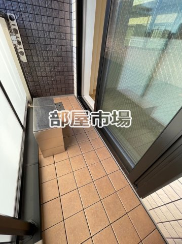ラヴィデ香風園のバルコニー