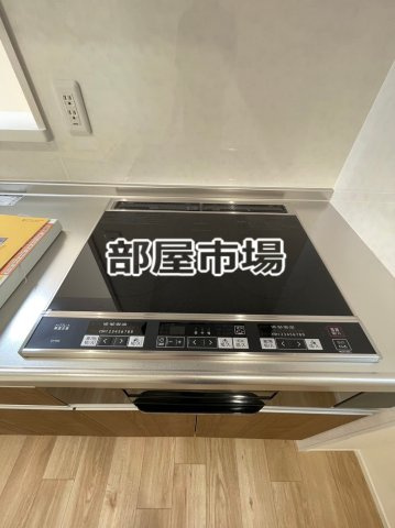 ラヴィデ香風園のキッチン|3口コンロ