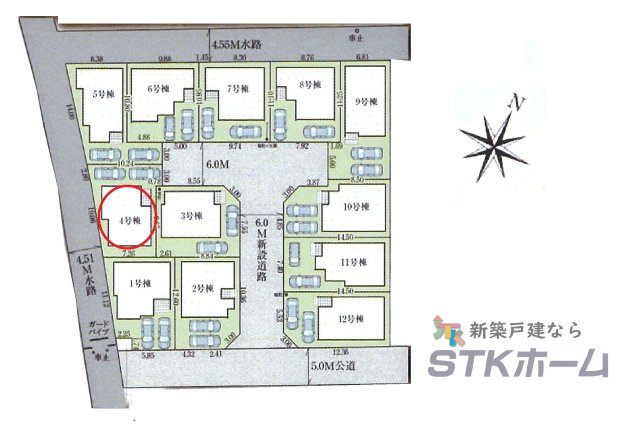 仲介手数料無料　上尾市大谷本郷102-4　新築戸建全12棟　のその他