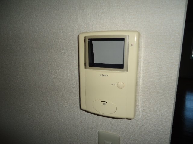 ヴィラ　ルミナスＡのセキュリティ|カメラ付インターホン