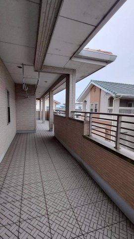 八分字町　中古戸建のバルコニー|広々としたバルコニーです