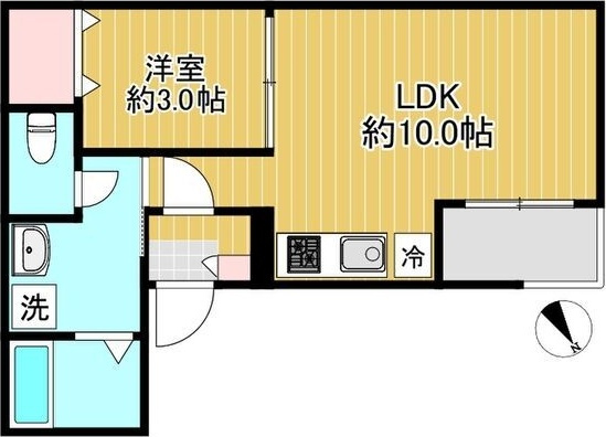 SHOKEN Villa川名の間取り