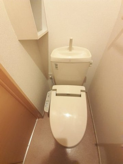 【トイレ】 | ピュアストリーム　Ｂ | ゆったりとした空間のトイレです