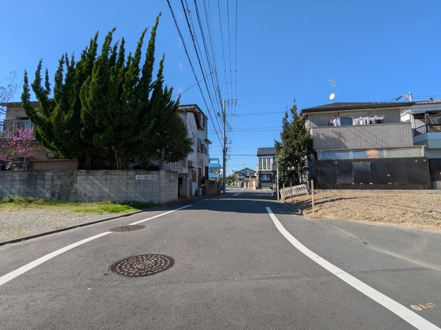 葛飾区東水元３丁目の売地の前面道路含む現地写真|～前面道路含む現地写真～
