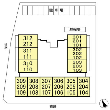 【区画図】 | アビティ砧