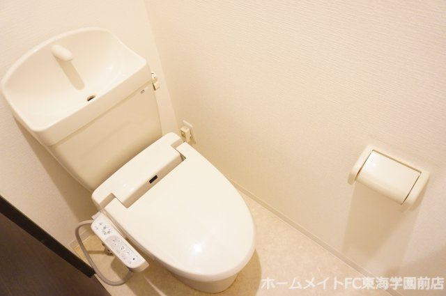 熊本市中央区大江１丁目のアパートのトイレ