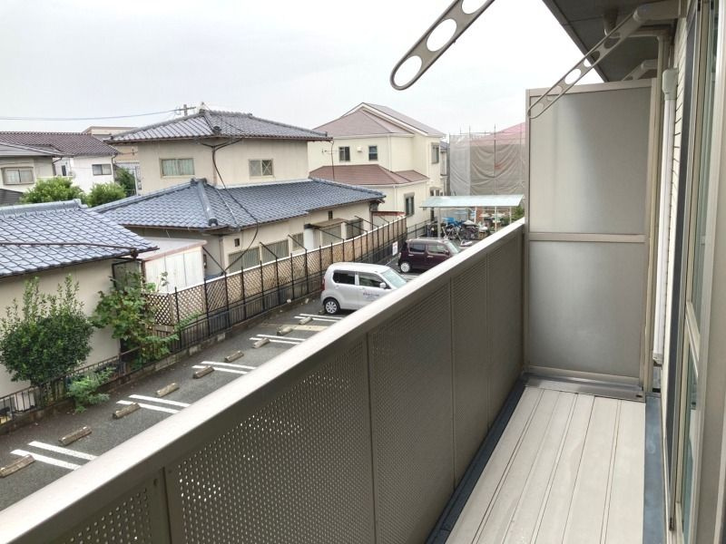 プログレスハイムのバルコニー