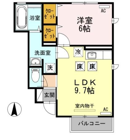 【間取り】 | サニーウェル砧