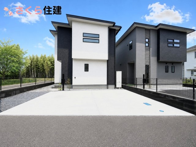 タマタウン細谷町　2号棟の駐車場|カースペース３台可能です。