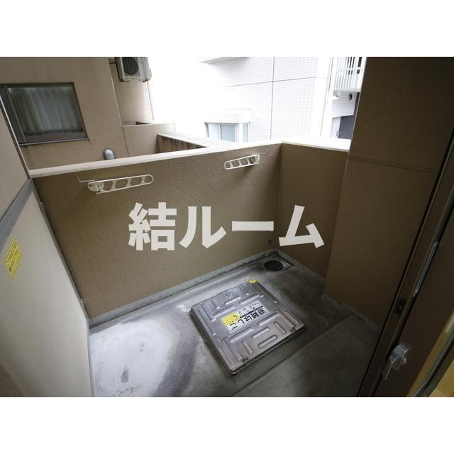 文京区関口１丁目の賃貸マンションのバルコニー