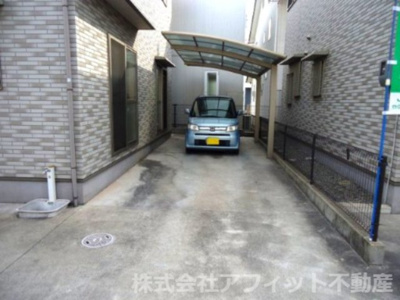 【駐車場】 | 荒目ハイツ | カーポート