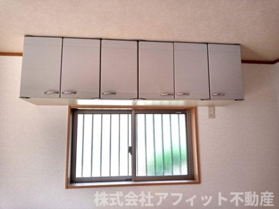 【その他】 | 荒目ハイツ | キッチン収納　※左右反転イメージ