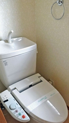 【トイレ】 | 荒目ハイツ | 温水洗浄暖房便座