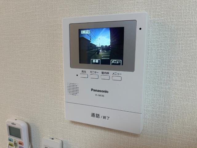 仮）スターテラスⅡ宇都宮市下栗新築アパートの内装|カメラ付インターホン（イメージ）