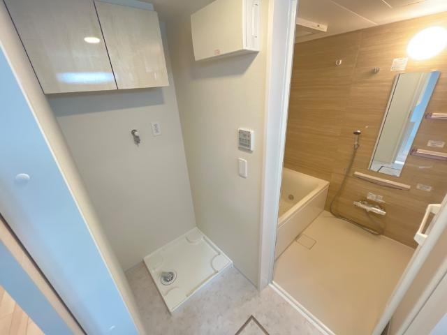 仮）スターテラスⅡ宇都宮市下栗新築アパートの洗面所|洗濯機置き場（イメージ）