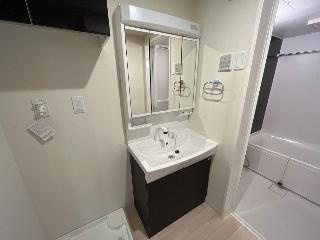 仮）宇都宮市東宿郷　マンション新築工事の洗面所|洗面（イメージ）