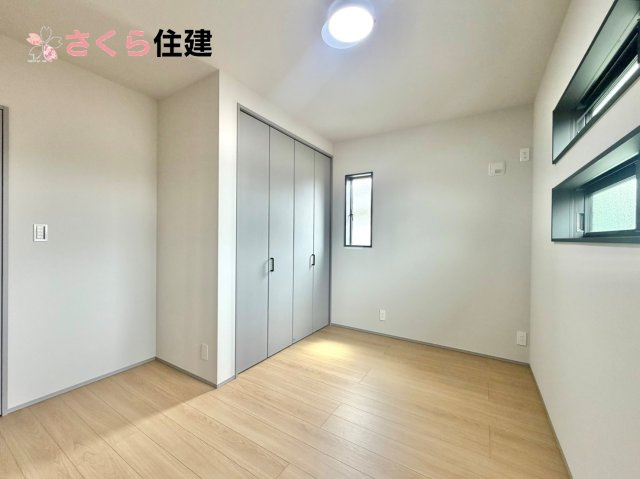 タマタウン細谷町　1号棟の洋室|広々とした洋室です♪お子様の成長に伴って増えていく荷物にも対応できます！
