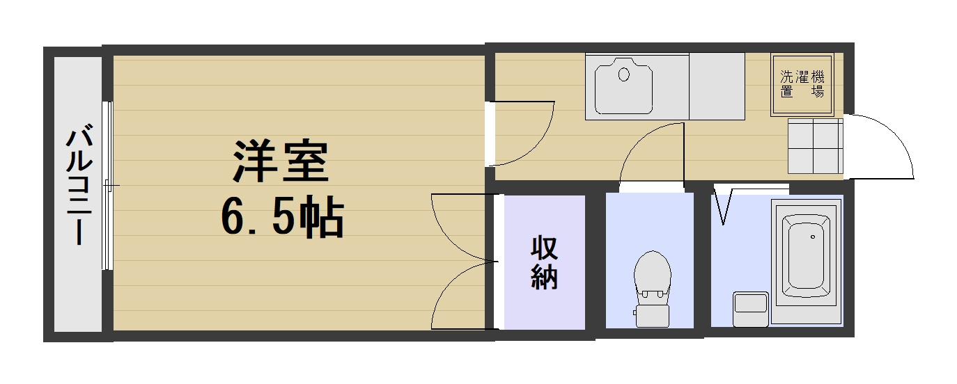 クイーンパレスの間取り