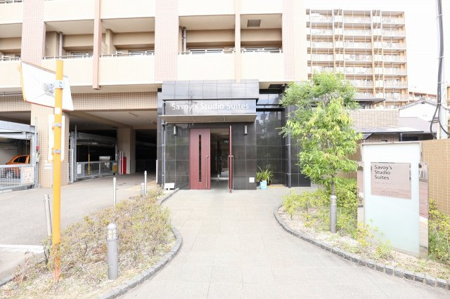 サヴォイスタジオスイーツ　11階のエントランス