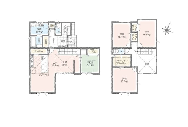 タマタウン細谷町　3号棟の間取り