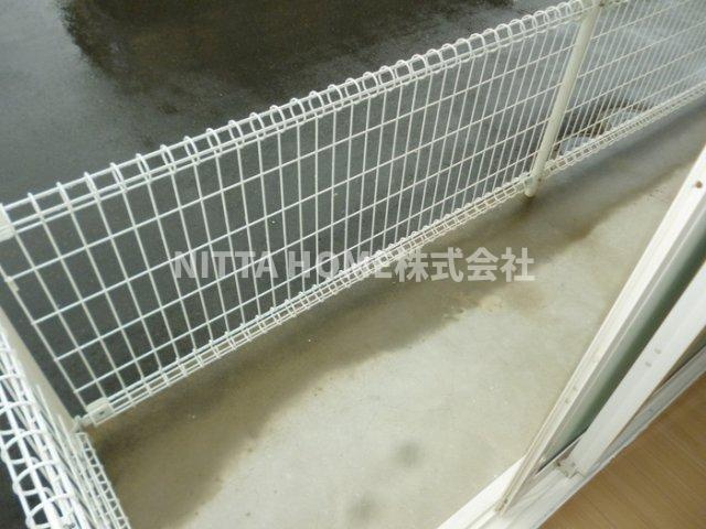 福知山市字堀のアパートのバルコニー|明るいバルコニーもありますよ◆