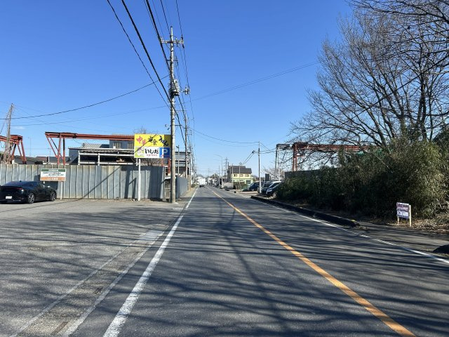 上藤沢石田様店舗の駐車場