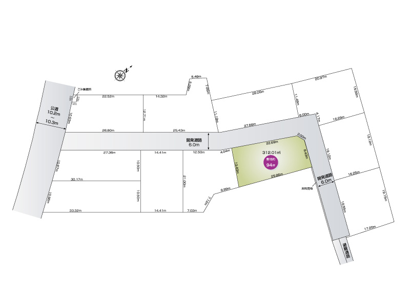 4号地　312.01㎡（94.38坪）