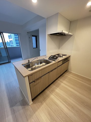 エンクレスト博多PARKSIDEのキッチン
