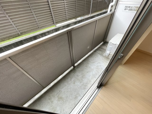 アムール長崎のバルコニー