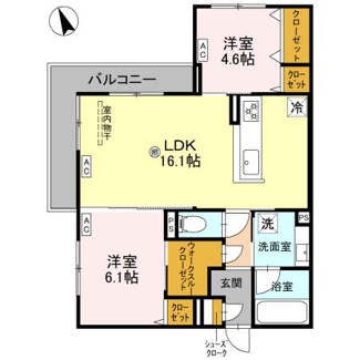 【間取り】 | ファブール東羽衣