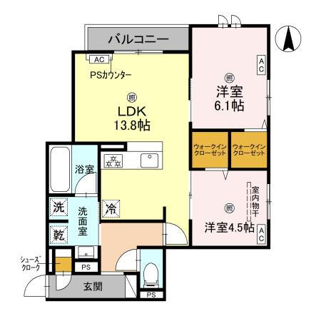 【間取り】 | D-ROOM平野区加美東5丁目PJ