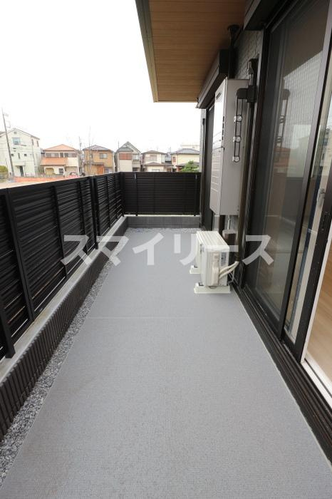 フライハイトのバルコニー