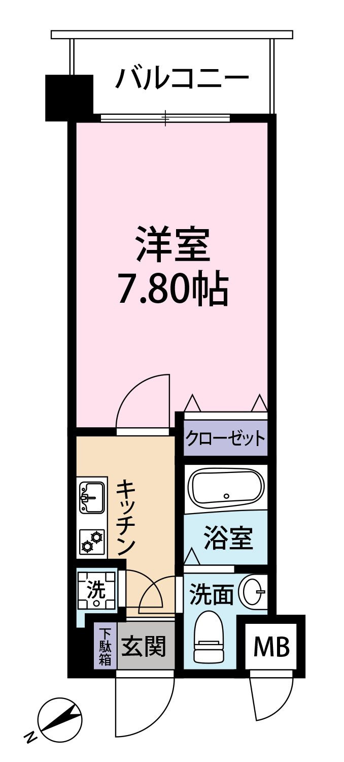 ルシエール高宮の間取り