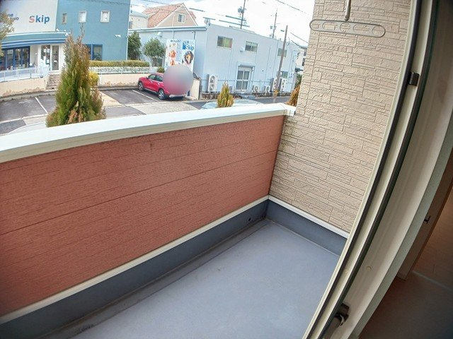 ペピーノの杜のバルコニー