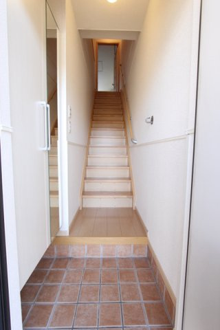 エクセレント　ヴィレッジの玄関