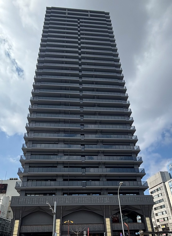 ザ・ファインタワー名古屋今池の外観
