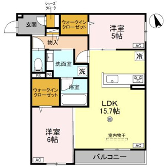 【間取り】 | ファブール東羽衣