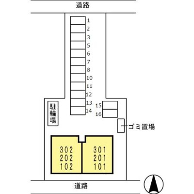 【区画図】 | ファミーユ南手城