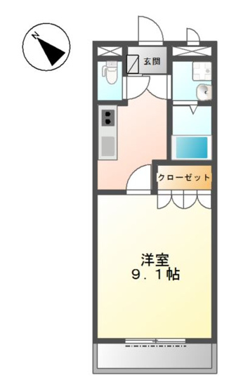 【間取り】 | グランドール　ヒルズ