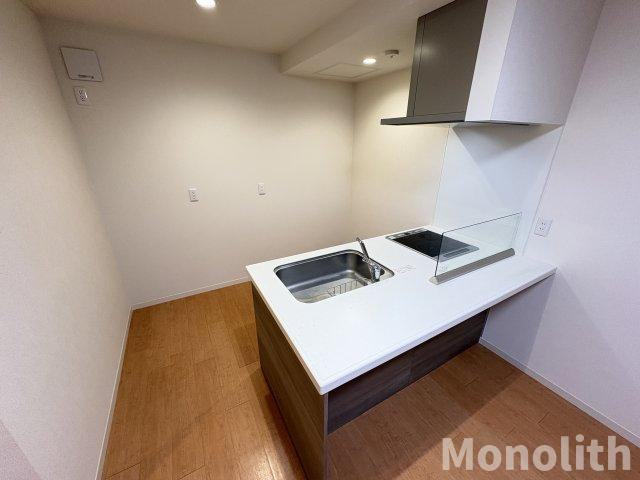 ベルリード二色のキッチン