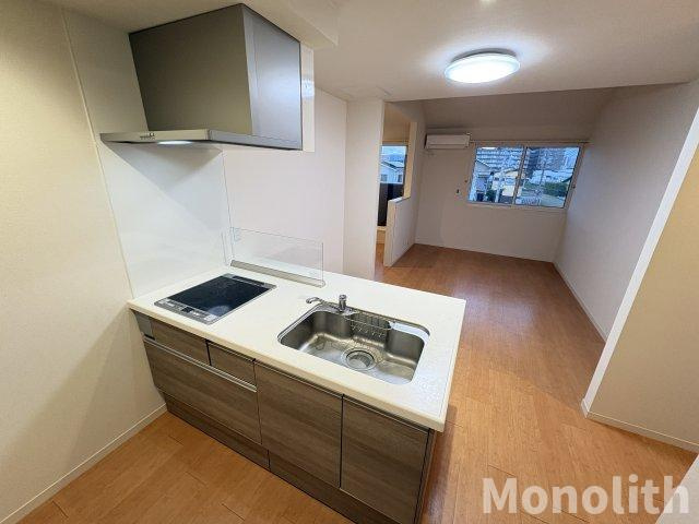 ベルリード二色のキッチン