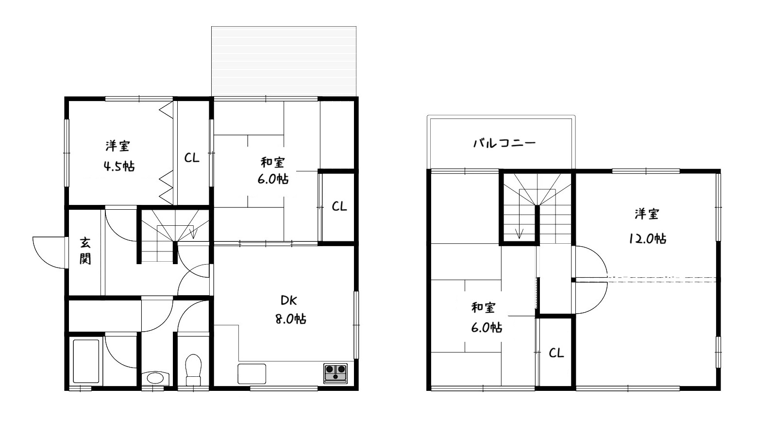氷室台1丁目　中古一戸建ての間取り|間取り図はいかがですか？ご希望を叶える間取りですか？リビングの広さは？水回りの位置は？カウンターキッチン？など色々な情報が集約されています。弊社ではリフォームなどのご相談も承っております。