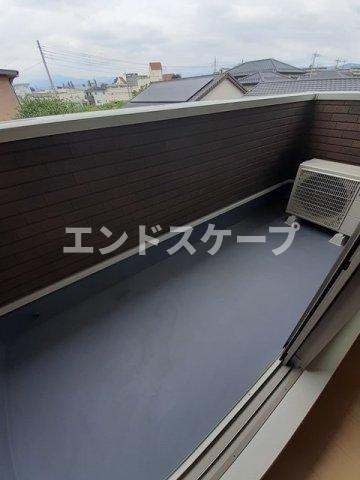 サンライズ　天王西のバルコニー|高崎、前橋のお部屋探しはエンドスケープまで！お客様の理想お聞かせ下さい♪