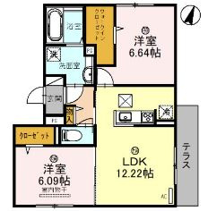 冨士屋　壱番館の間取り